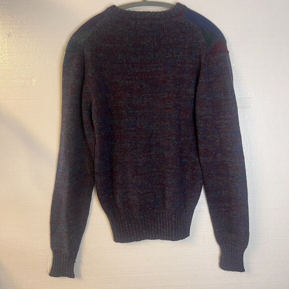 Boston Traders Vintage Multicolor Argyle Wool Blend Knit Sweater size xl - Picture 3 of 5